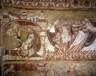 Christ Washing Peters Feet, Judas Kissing Christ